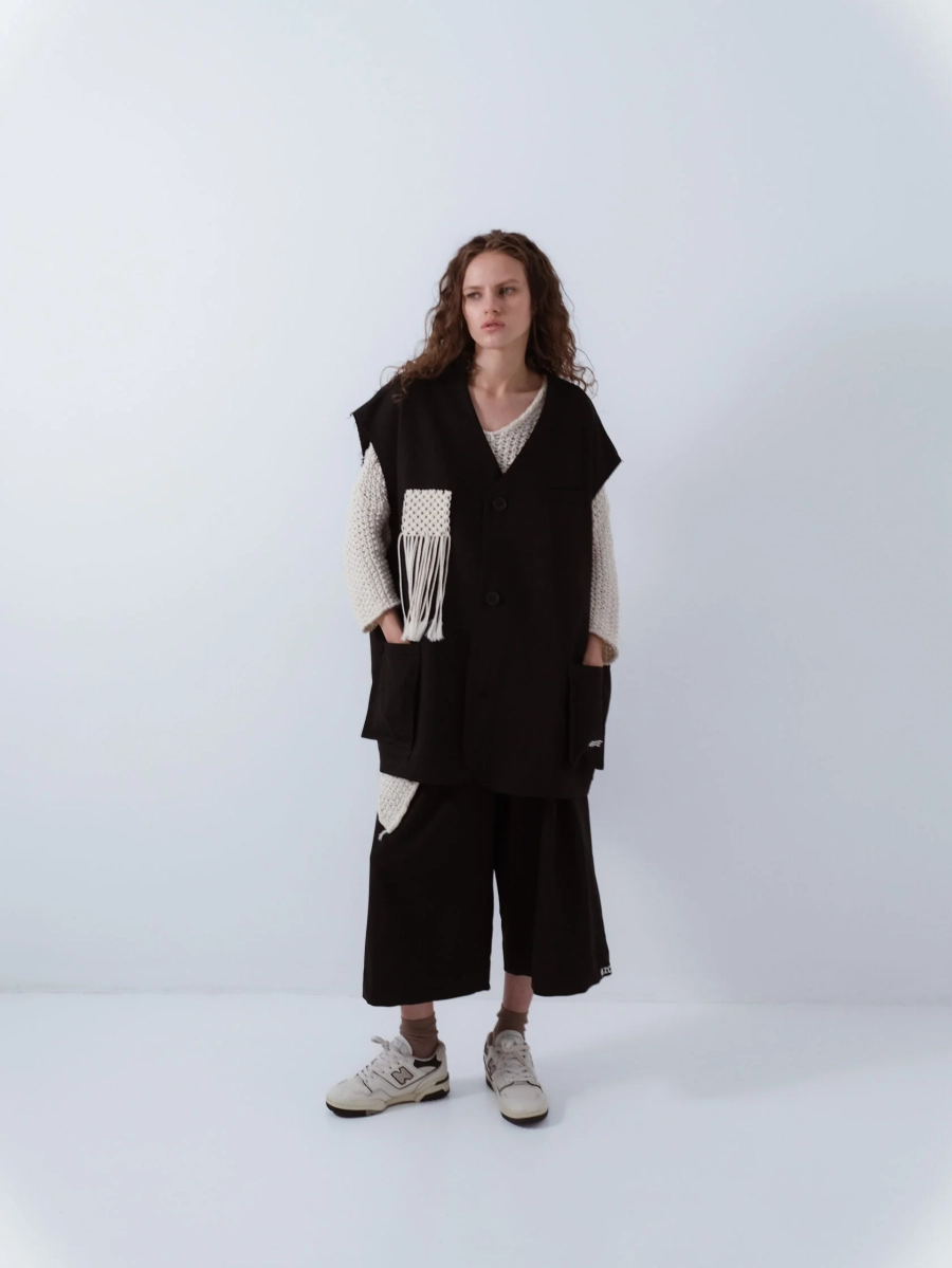 Кюлоты PANASIAN OVERSIZE CULOTTES MACRAME