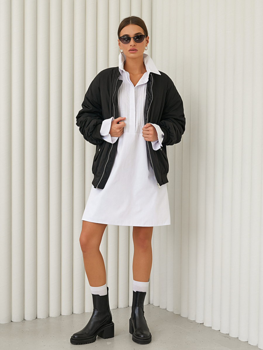 Платье-рубашка свободное