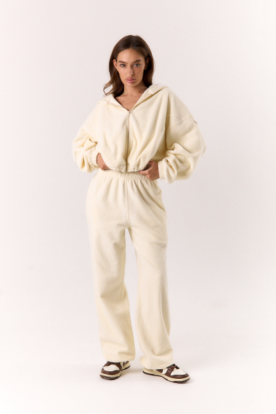 Худи zip curly ELASTIC, цвет: крем,  купить онлайн