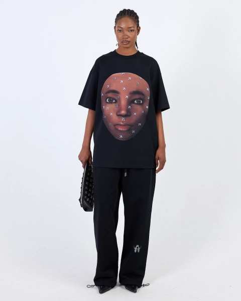 Футболка LUNA FACE BLACK ASIA ST 71, цвет: Черный, Ast71.tt-Lunaface-bl купить онлайн