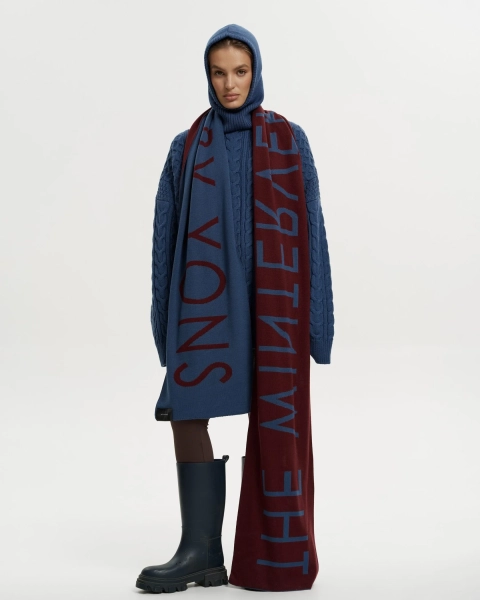 Капор BLUE YONS, цвет: синий  купить онлайн