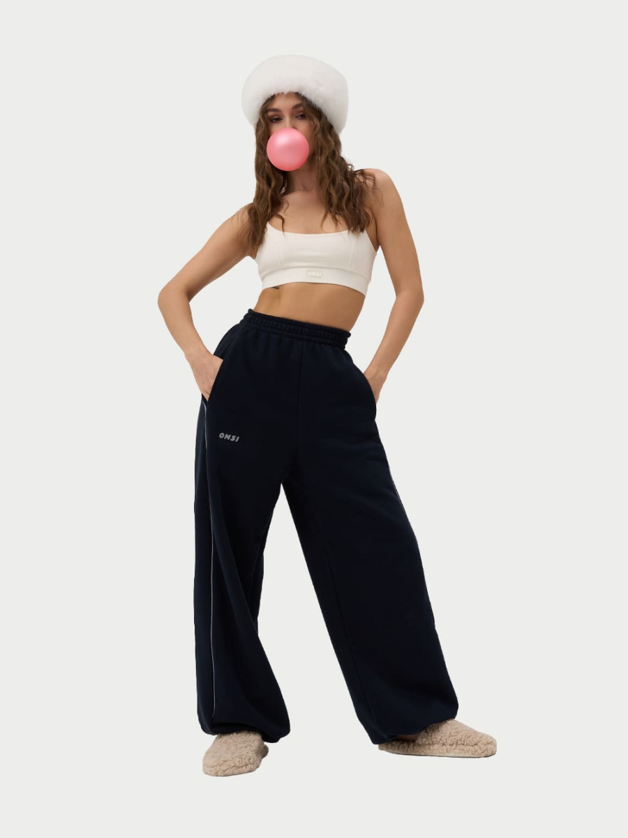 Брюки с кантом утепленные ONSI, цвет: dark blue,  купить онлайн