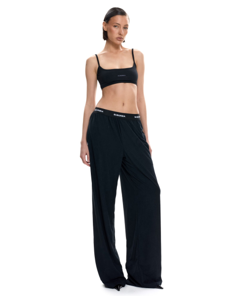 Брюки базовые Suborbia, цвет: Черный,  купить онлайн