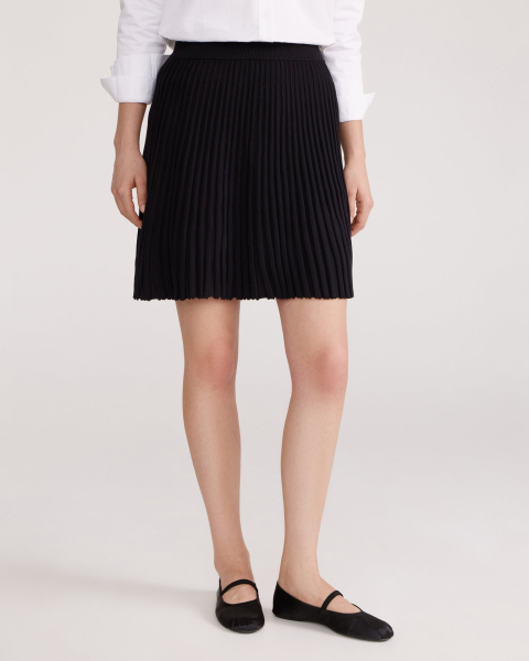 Мини юбка плиссе To be Blossom, цвет: black, 051313 купить онлайн