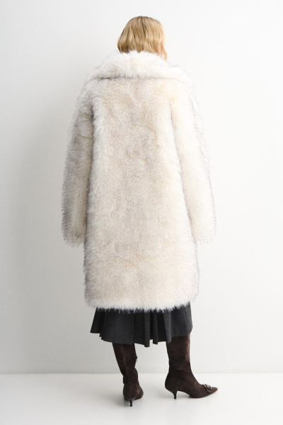 Шуба MOLARI ENEVOO, цвет: белый, 07113 купить онлайн