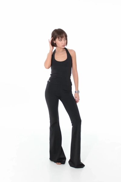 Легинсы клеш из бифлекса GARCHIT, цвет: Черный, GARBifLegBl купить онлайн