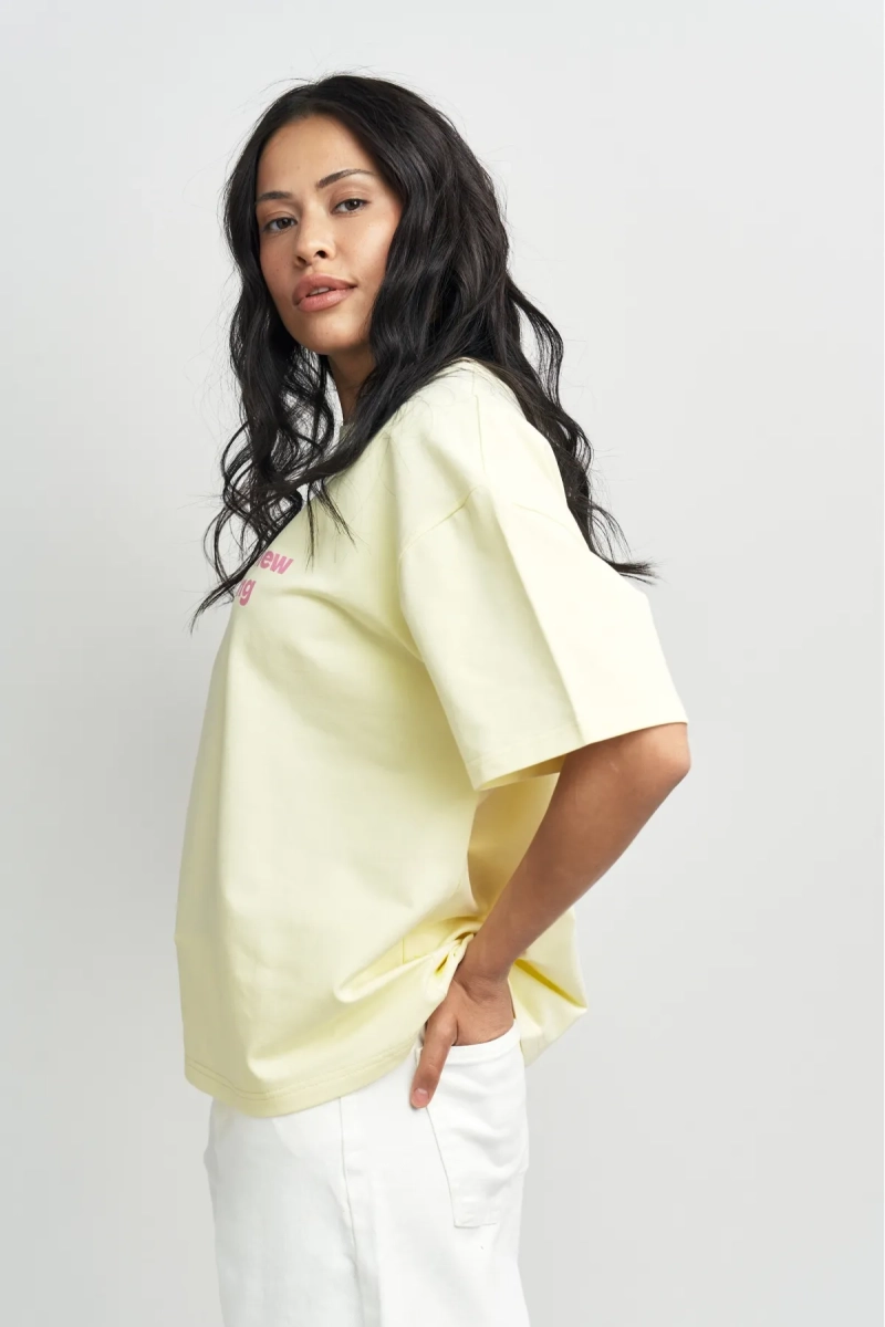 Футболка Новая жизнь Erist store, цвет: Желтый, НФ-00003388 купить онлайн