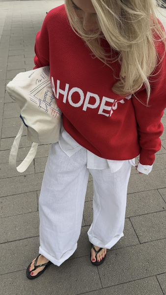 Джемпер VERA HOPE LOVE NATS, цвет: красный, 34514628696 купить онлайн