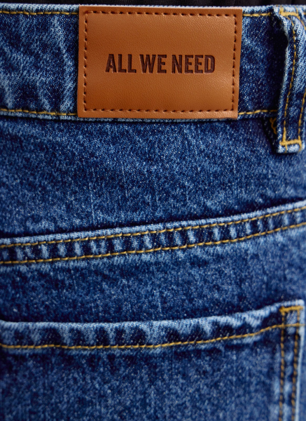 Джинсы расклешенные ALL WE NEED, цвет: темно-синий, 2603W4630-10 купить онлайн