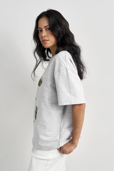Футболка Велнесс эра Erist store, цвет: серый меланж, НФ-00003529 купить онлайн