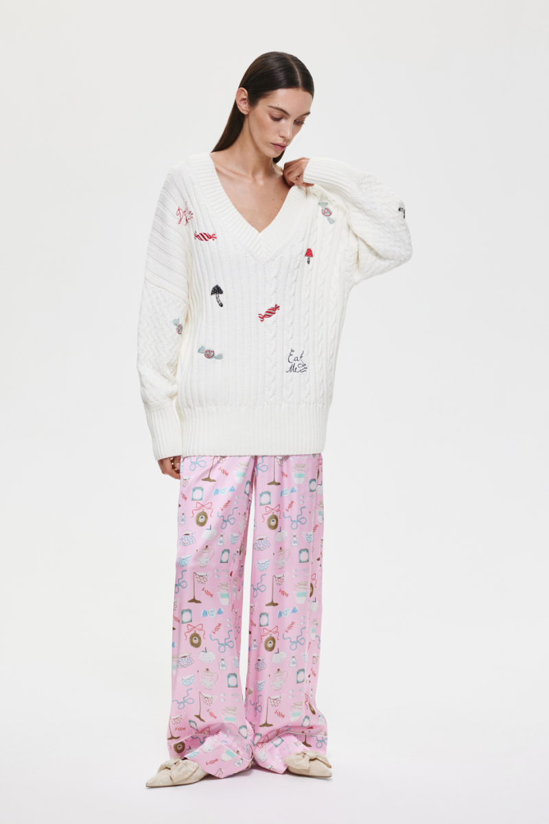 Джемпер DREAMS BY ALENA AKHMADULLINA, цвет: молочный, 225104140304431/413000 купить онлайн