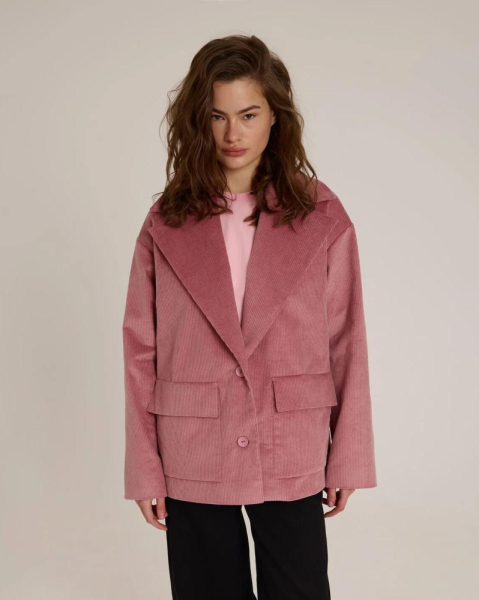 Жакет из вельвета Dusty Rose