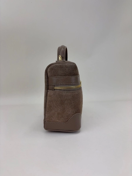 Сумка JENNA MEDIUM brand salad, цвет: stacey suede cappuccino J-704-PHR 7881 купить онлайн