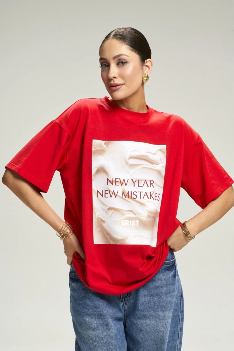 Футболка New Mistakes Red