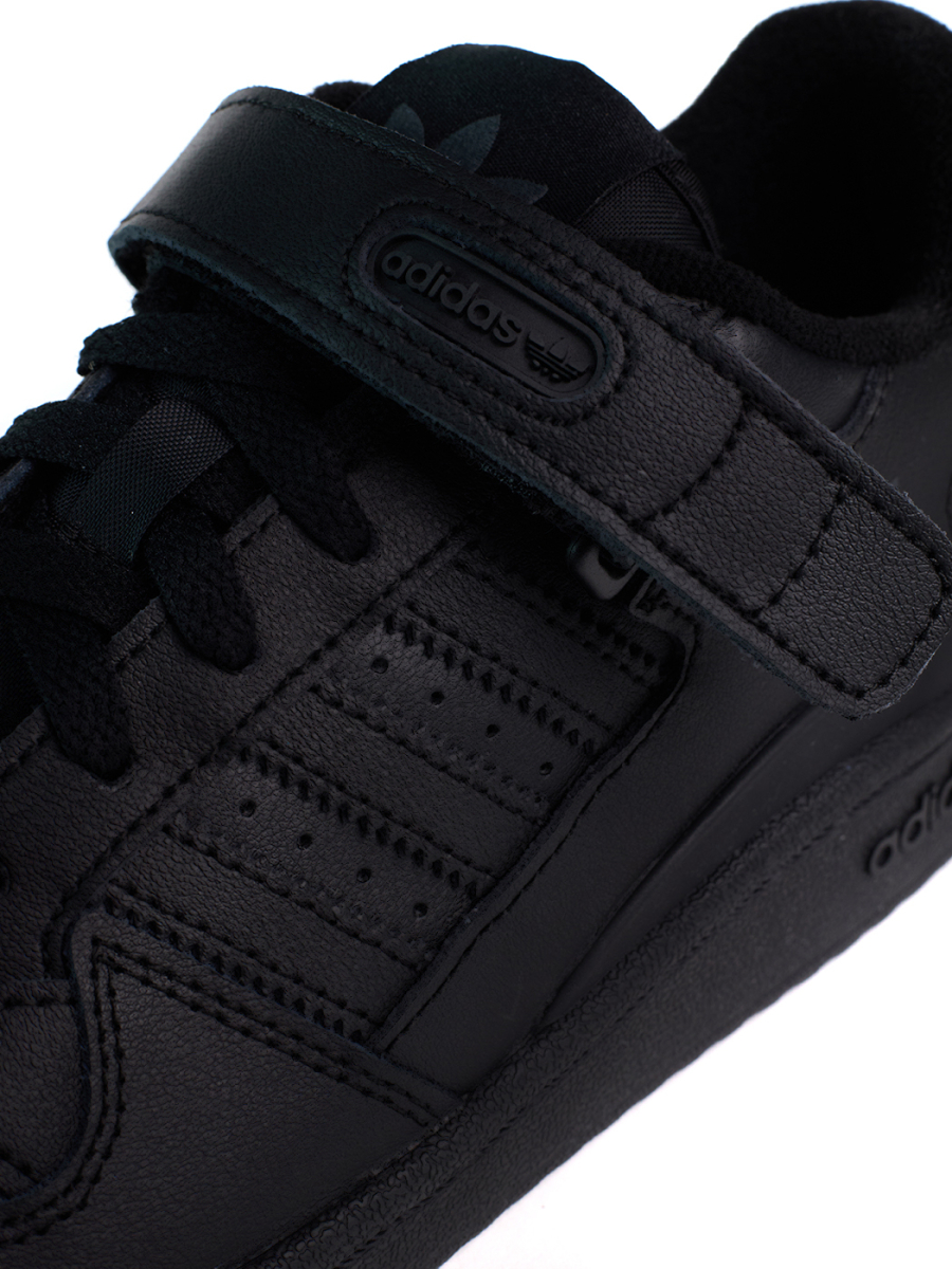 Кроссовки унисекс Adidas Forum Low "Triple Black" NKDADDYS SNEAKERS, цвет: Чёрный GV9766 купить онлайн