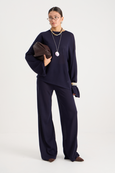 Костюм из вискозы (лонгслив+брюки)