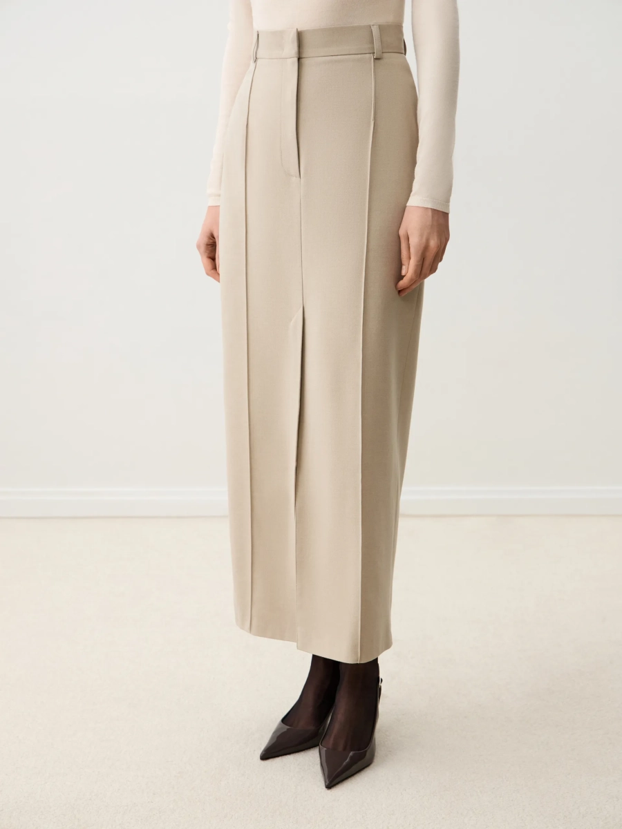 Юбка DIEGO ANNA PEKUN, цвет: бежевый, 61.2549.110 купить онлайн