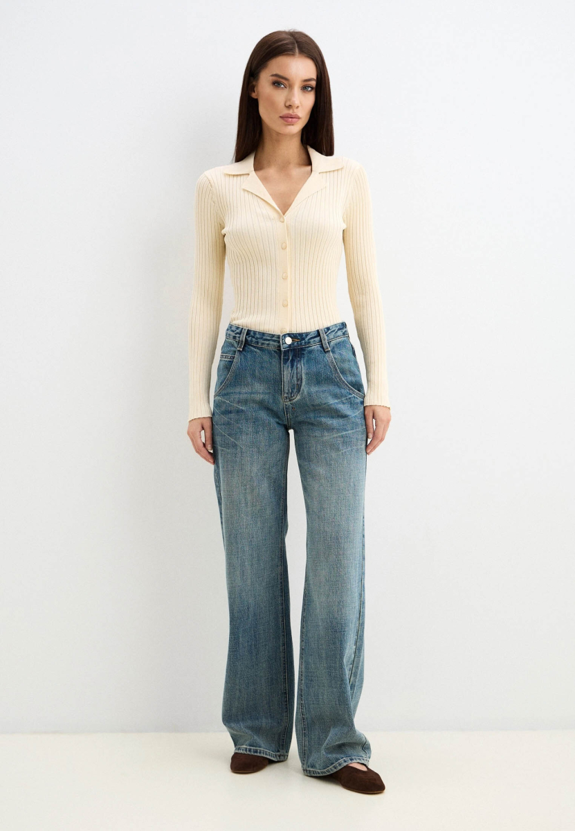 Джинсы MADNES ENEVOO, цвет: голубой, 03434 купить онлайн