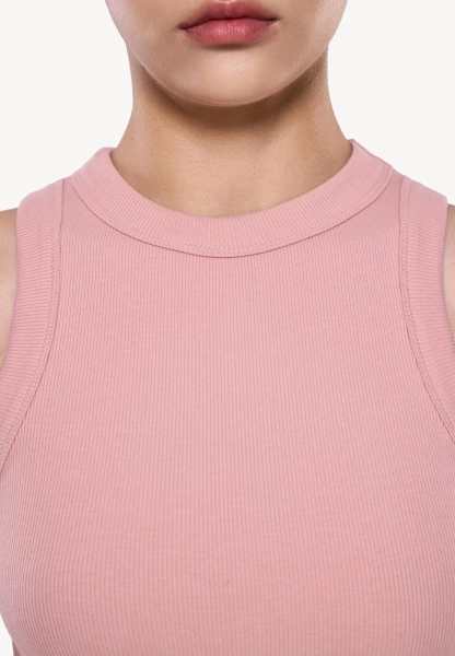 Женская майка в рубчик MUTED, цвет: светло-розовый, 904463.WTNK0003_Light-pink купить онлайн