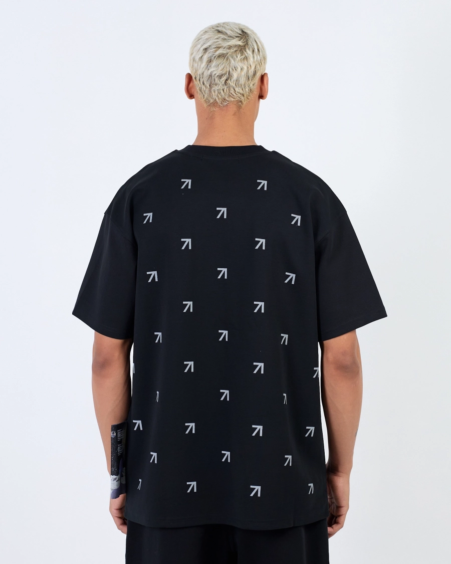 Футболка LUNA FACE BLACK ASIA ST 71, цвет: Черный, Ast71.tt-Lunaface-bl купить онлайн