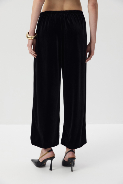 Брюки-шаровары из бархата Charmstore, цвет: Черный, 101-48642-880 купить онлайн