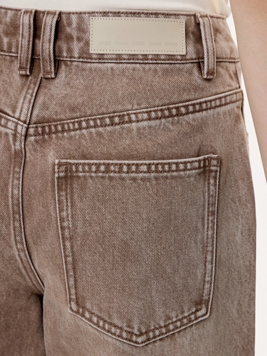 Женские джинсы с манжетами MUTED, цвет: светло-коричневый, 904825.WJNS0008_Light-brown купить онлайн