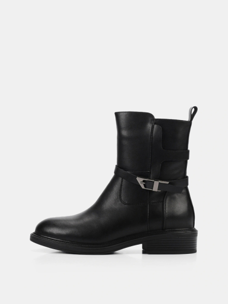 Ботинки из натуральной кожи зимние