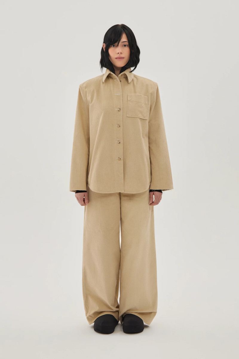 Рубашка с расширенным плечом