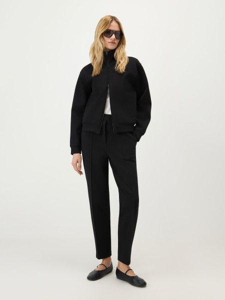 Свитшот из неофутера Conso, цвет: Черный, SW 260418 - черный купить онлайн