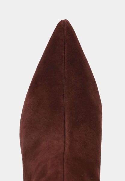 Сапоги трубы на каблуке SBALO, цвет: коричневый SFE64-7 купить онлайн