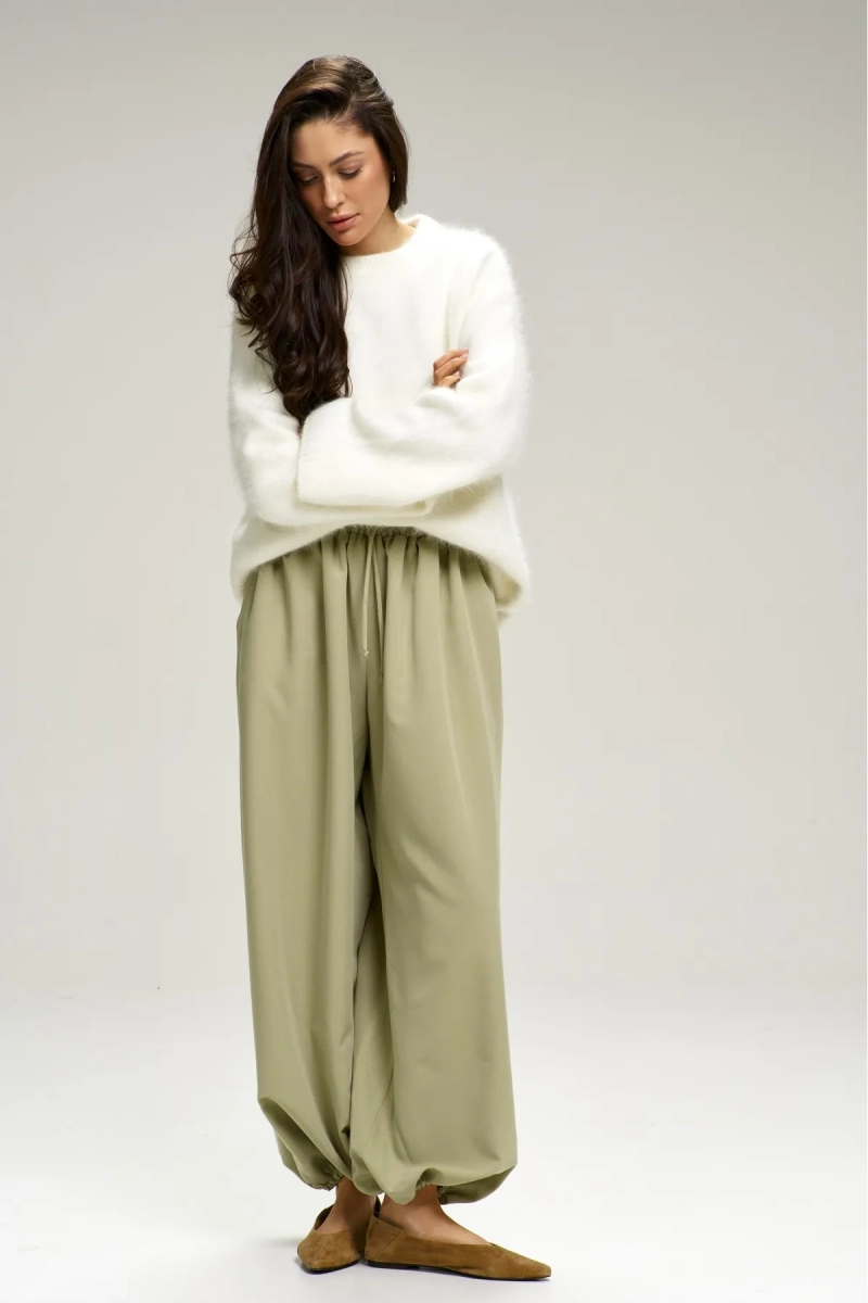 Брюки-алладины Matcha Erist store, цвет: зеленый, НФ-00003104 купить онлайн