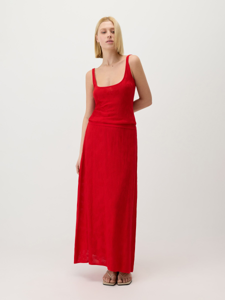 Топ на тонких бретелях Conso, цвет: красный, KM 260751 - красный купить онлайн