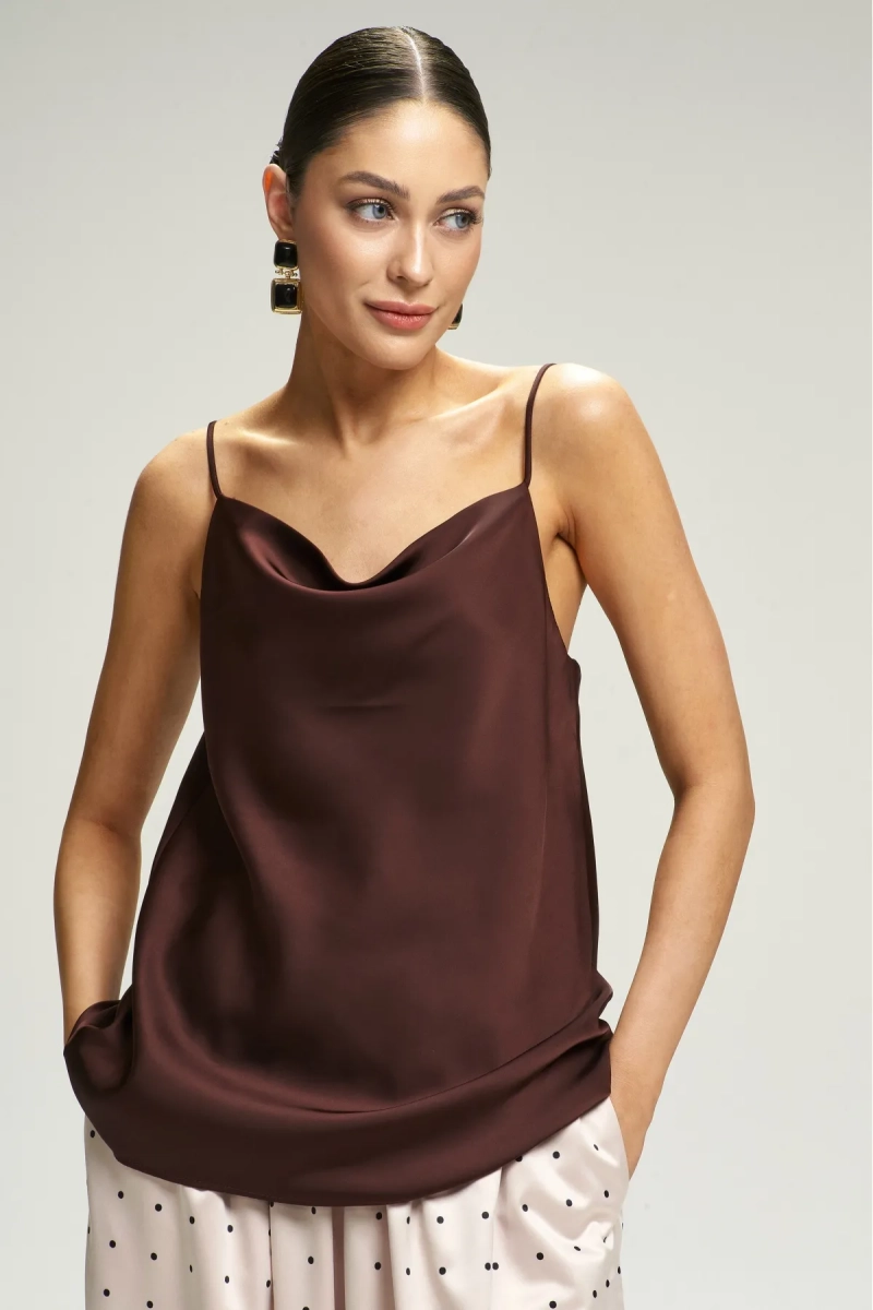 Топ на тонких бретелях Choco