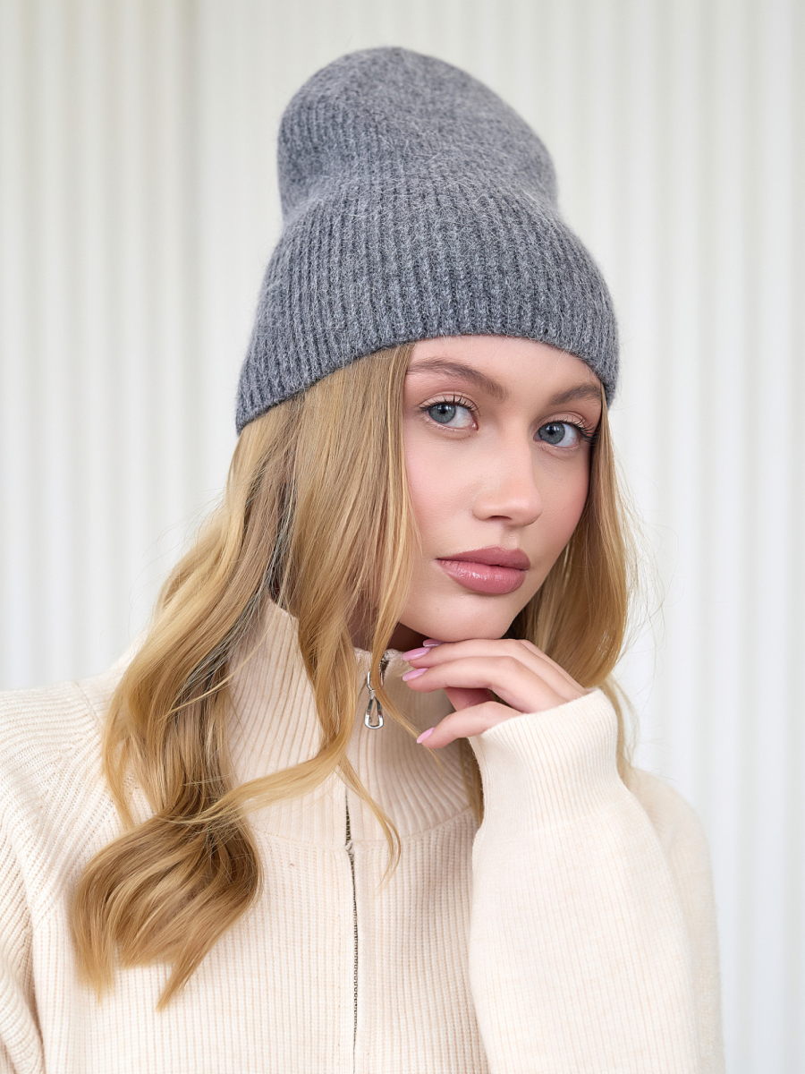 Шапка с ангорой