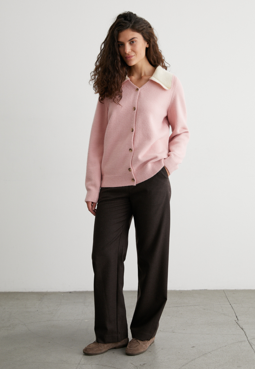 Кардиган Polly Marou, цвет: розовый, mar1_1023_24 купить онлайн