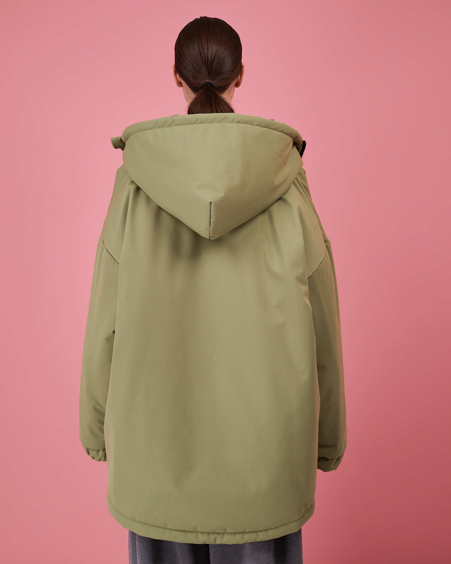 Бомбер лавр зима TABOO, цвет: зеленый, Blavr купить онлайн