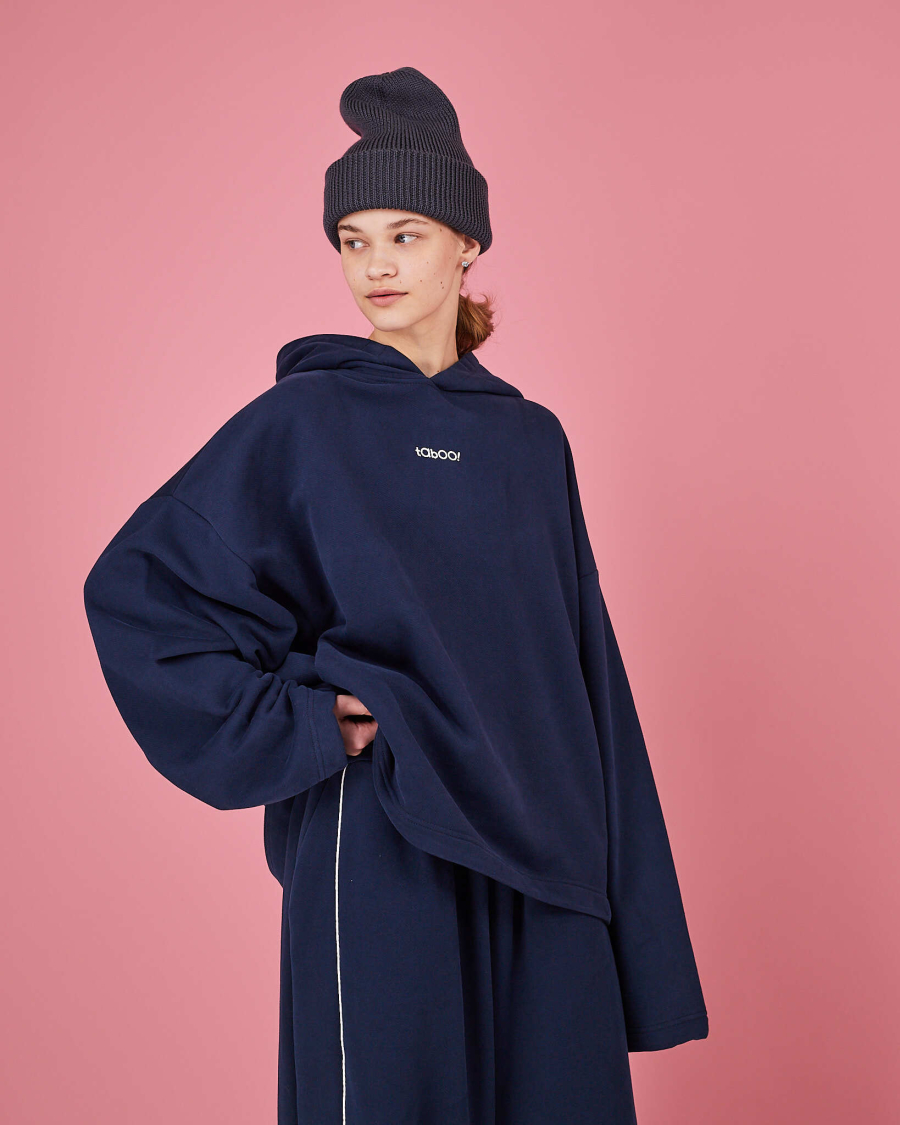 Табуха с затяжками TABOO, цвет: синий, TsZBlue купить онлайн