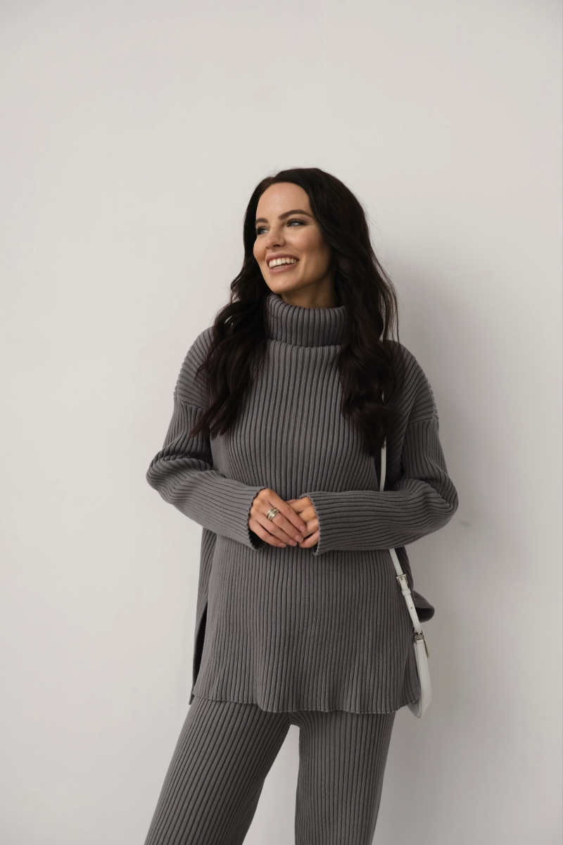 Джемпер удлиненный MINI, цвет: серый, НФ-00000135 купить онлайн