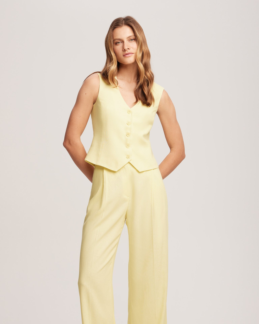 Жилет To be Blossom, цвет: yellow 131393 |новая коллекция купить онлайн