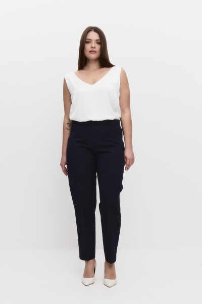 Брюки классические 4forms, цвет: темно-синий, 68047 купить онлайн