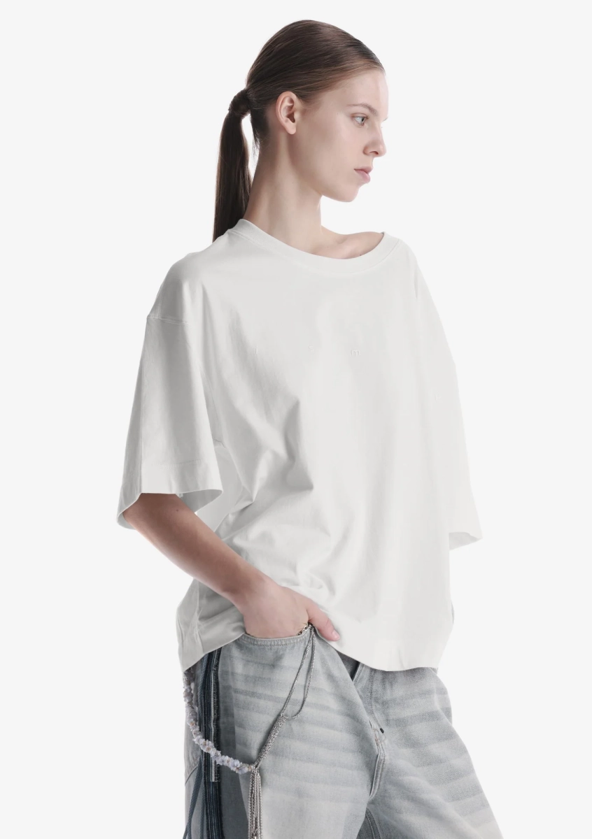 Свободная футболка KRAKATAU, цвет: белый, Tw144-4 купить онлайн