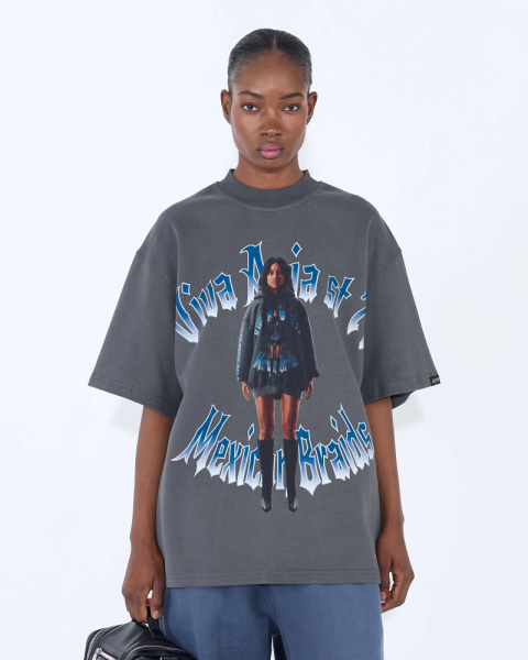 Футболка MEXICAN BRAIDS GREY