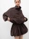 Юбка-баллон Chocolat TRÈS, цвет: коричневый, НФ-00001931 купить онлайн