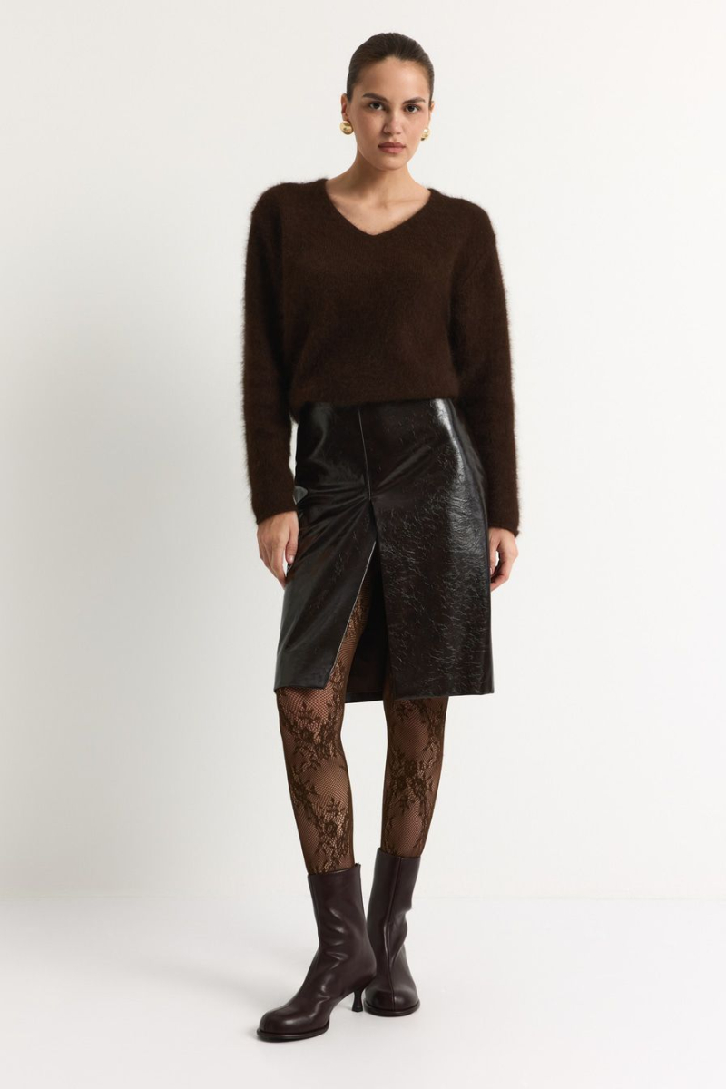 Ботильоны из экокожи Lera Nena, цвет: Бордовый LNU.301.17878.330 купить онлайн