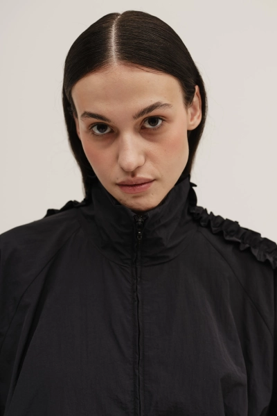 Олимпийка с поплывшими лампасами UNKE, цвет: Черный, 2602J001N_BL купить онлайн