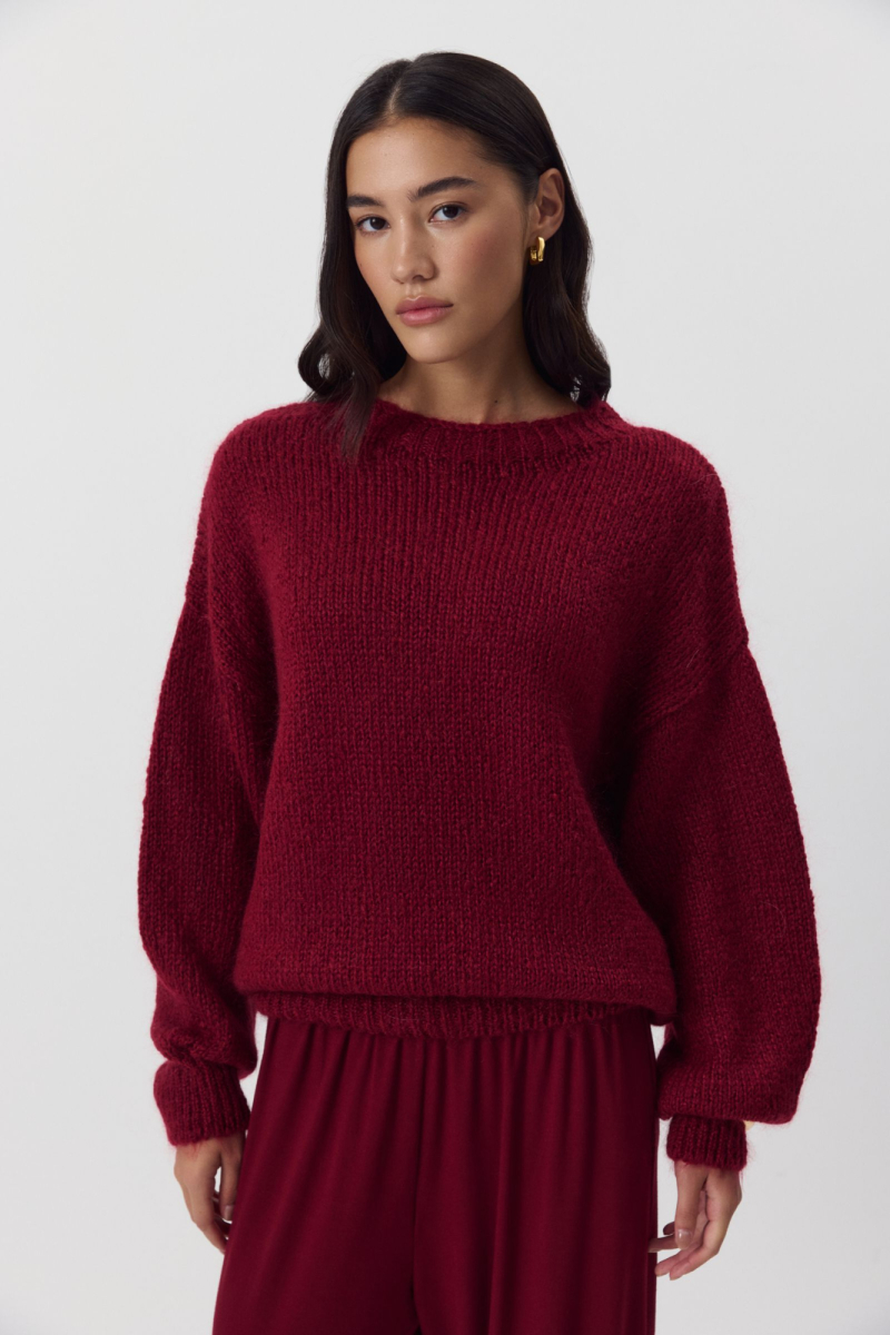 Джемпер из шерсти мериноса