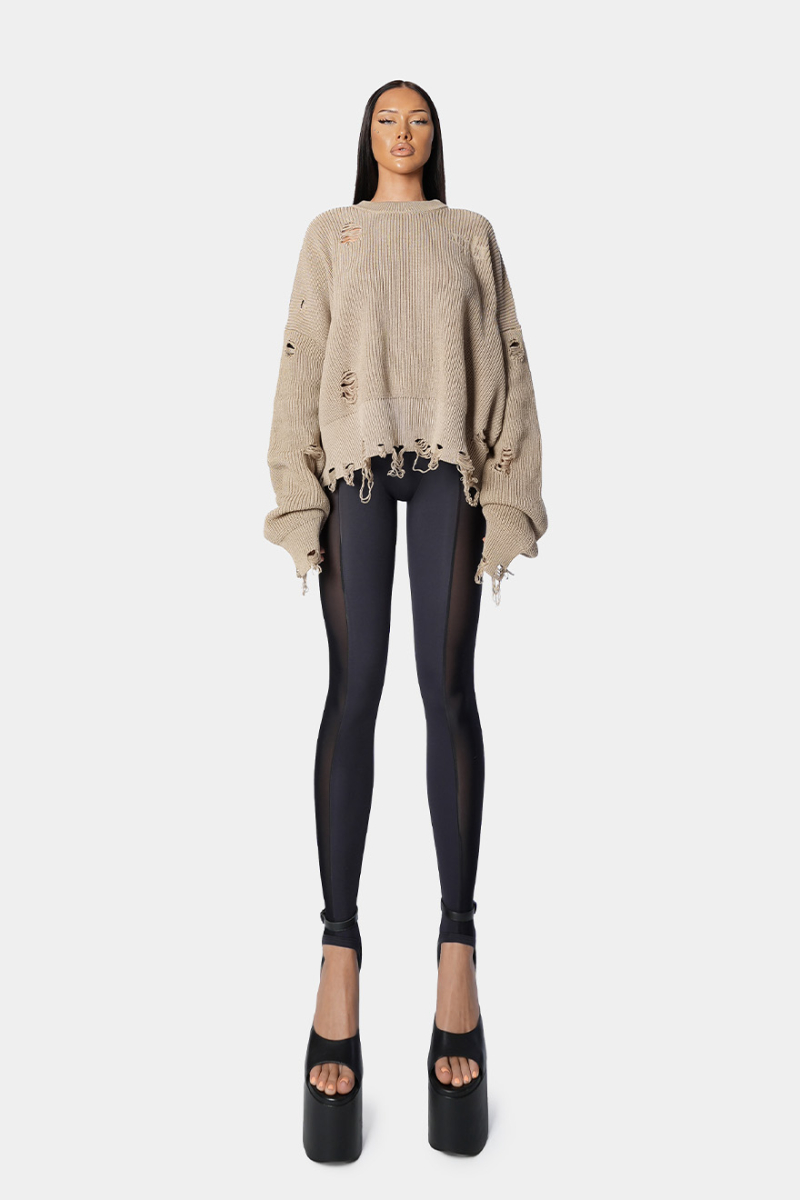 Свитер qb A QUICK BUCK, цвет: BEIGE,  купить онлайн
