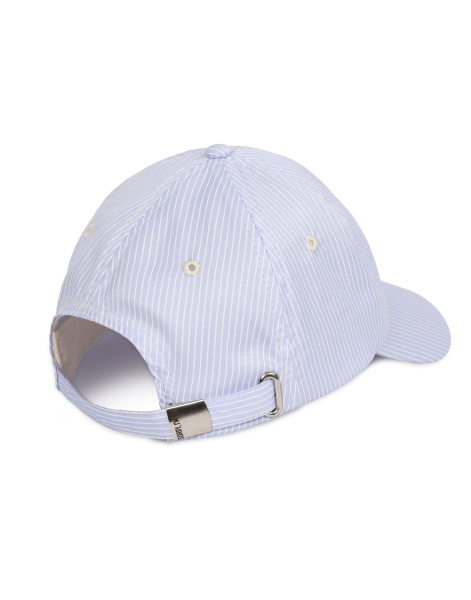 Кепка в полоску SORRY, I’M NOT, цвет: голубой  купить онлайн