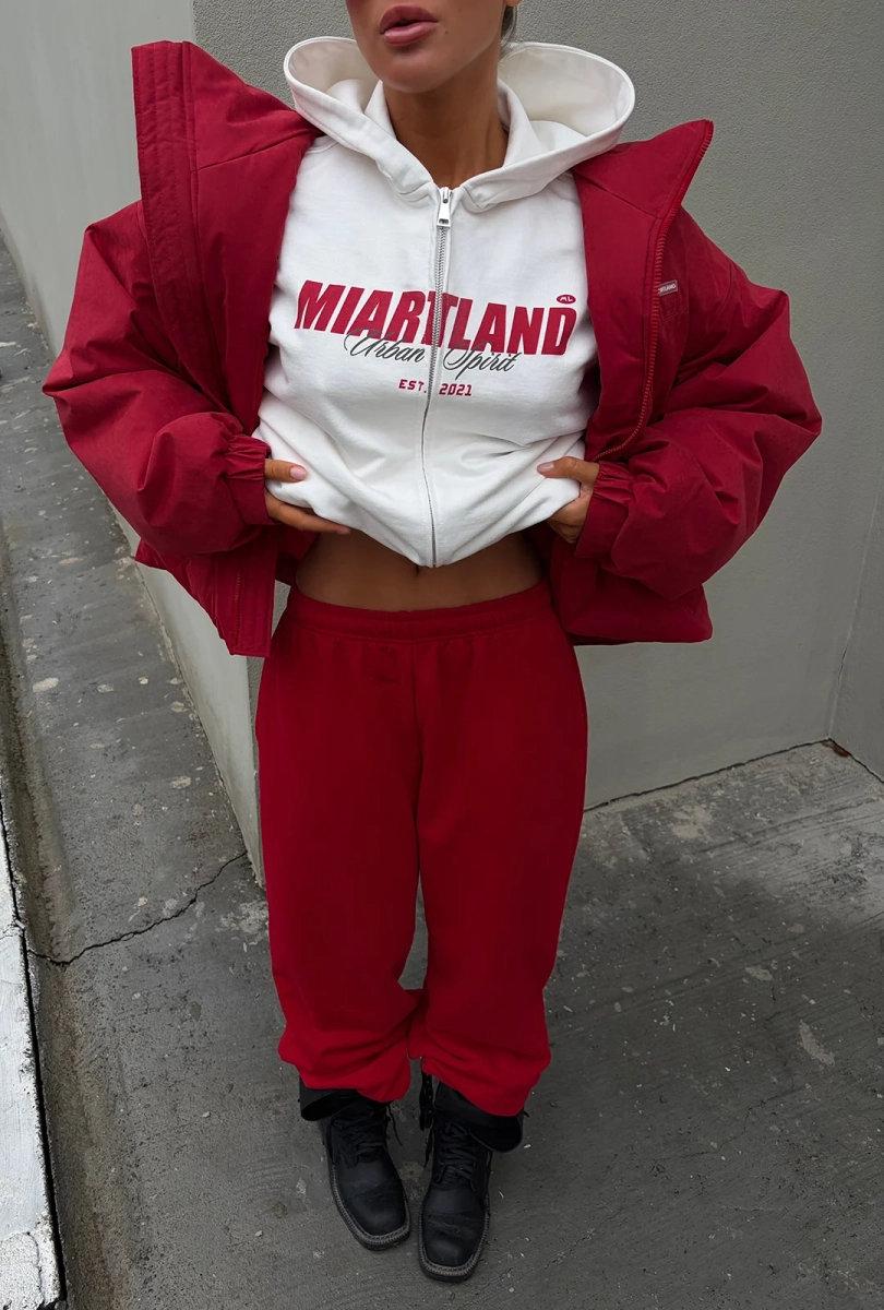 Зип худи "SPIRIT" MIARTLAND, цвет: молочный, НФ-00000817 купить онлайн