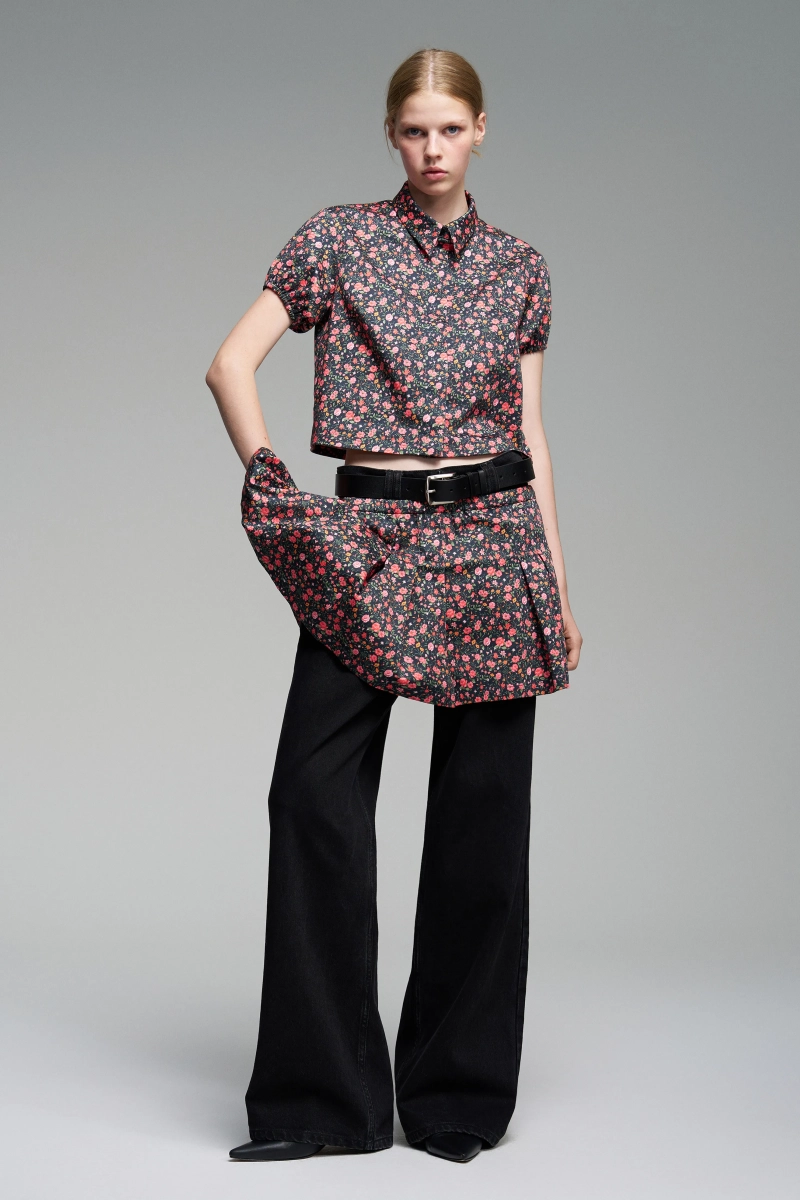 Прямые джинсы с вышивкой WALK OF SHAME, цвет: Черный, DJ009/SS25 купить онлайн